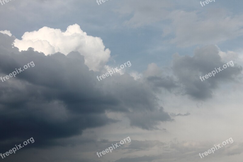 Dark Clouds Clouds After The Storm Dark Sky