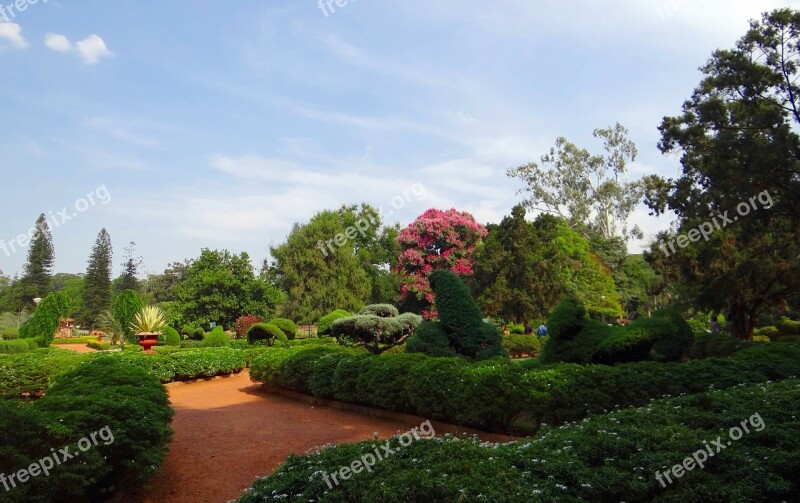 Botanical Garden Lal Bagh Park Garden Greenery