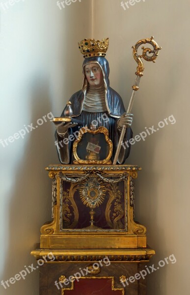 Holy Mary Church Icon Artwork Faith