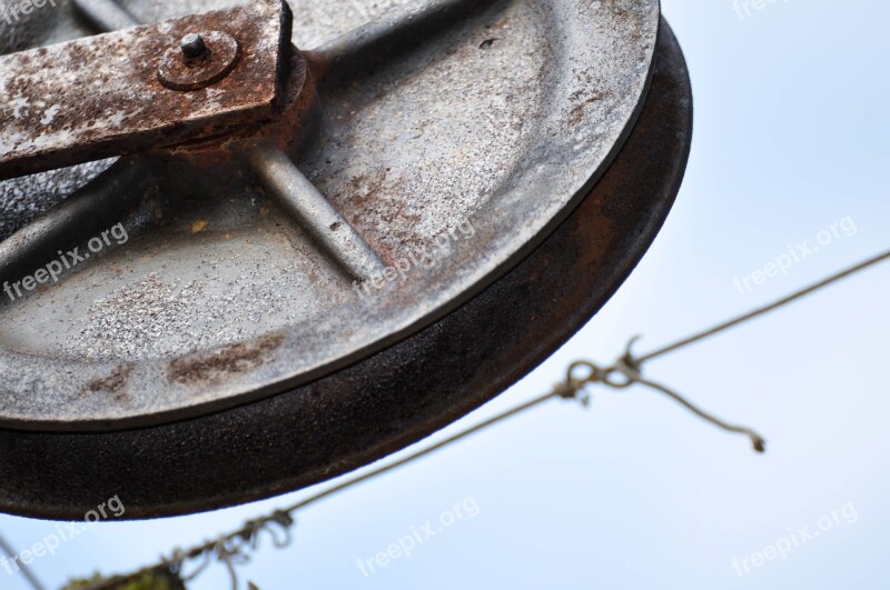 Wheel Metal Rust Old Iron