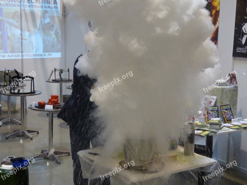 Experience Science The Eruption Preview Liquid Nitrogen