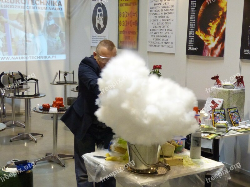 Experience Science The Eruption Preview Liquid Nitrogen