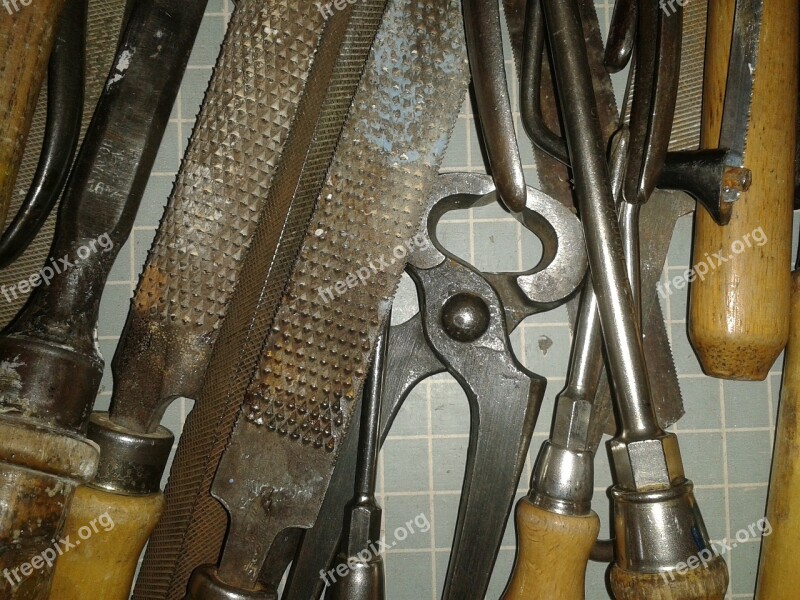 Tool Tool Drawer Pliers File Files