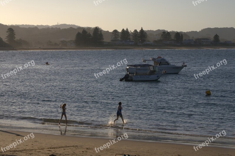 Water Fun Seaside Beach Boat