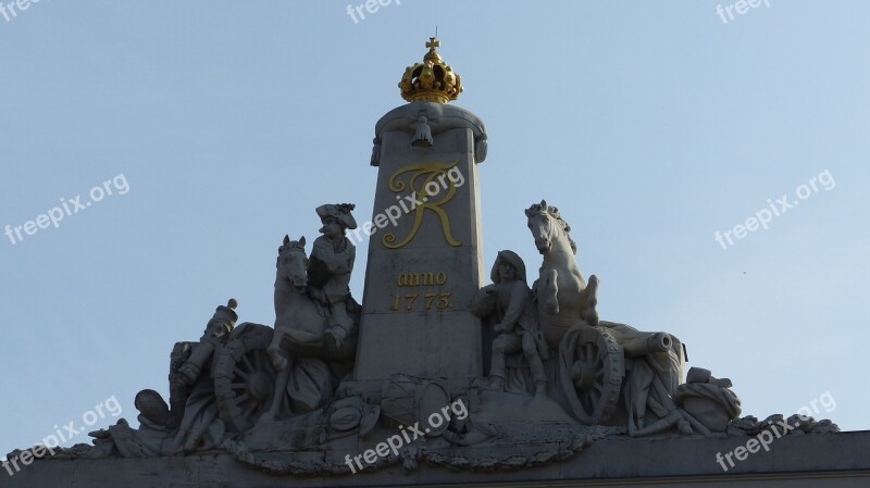 Monument Potsdam Soldier King Free Photos