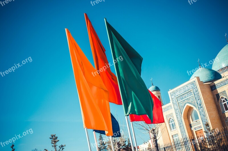 Flags Multi-colored Flags Green Flag Red Flag The Blue Flag