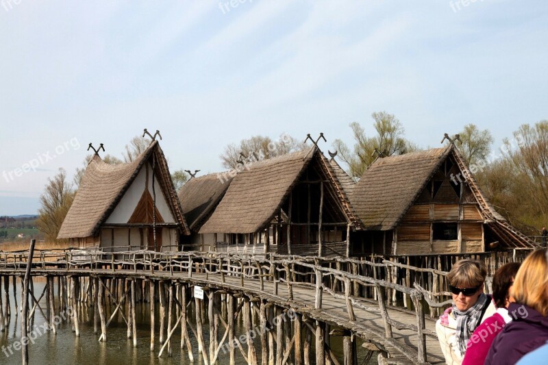 Stilt Houses Unteruhldingen Lake Constance Free Photos