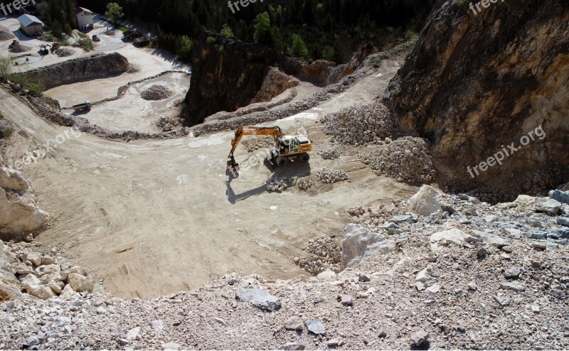 Quarry Quarrying Rock Stones Open Quarry