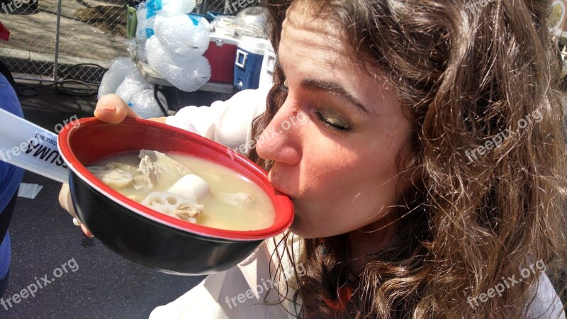 Soup Bowl Japanese Food Drinking