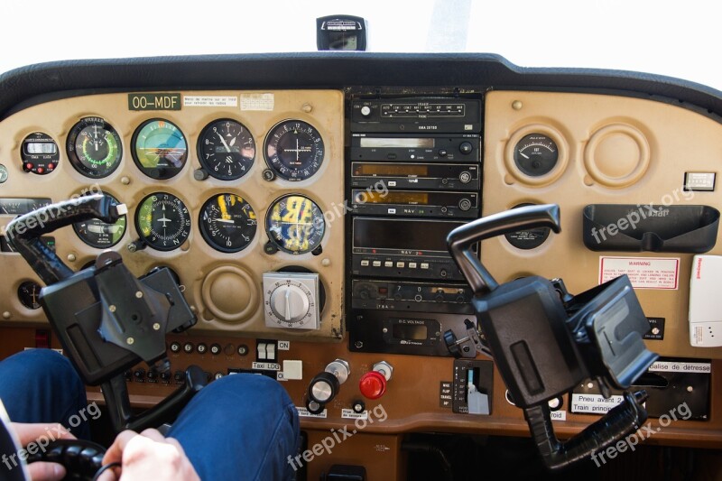 Plane Cessna Sport Airplane Free Photos