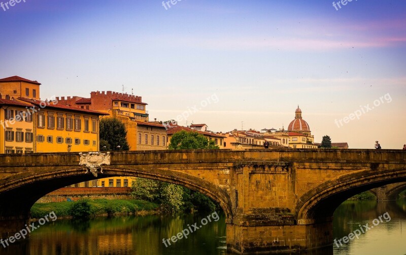 Florence Italy Outside Architecture Clouds