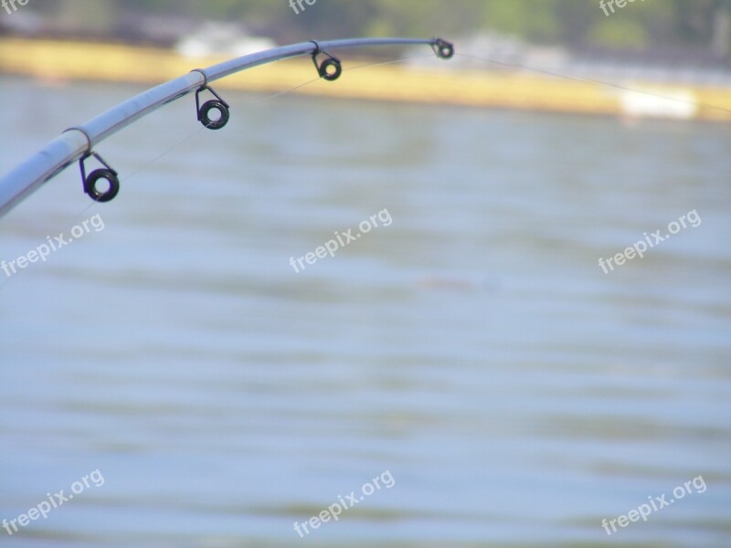 Fishing Rods Ship Danube Free Photos