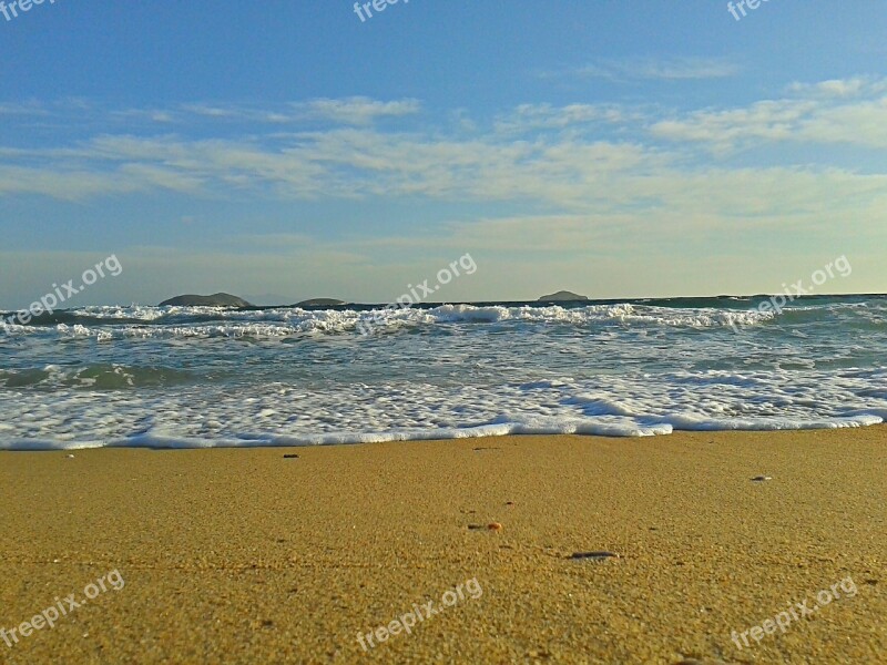 Sea Beach Sand Sandy Coast