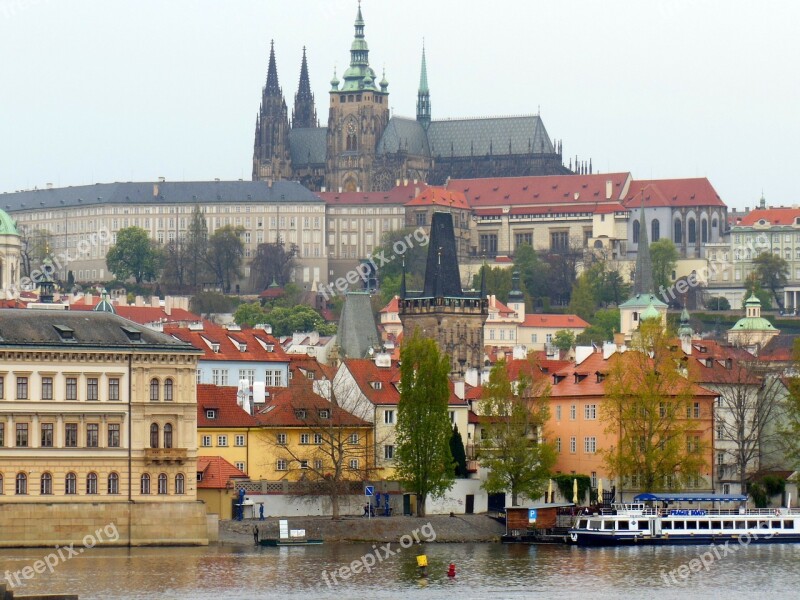 Prague Czech Republic Moldova Prague Castle Free Photos