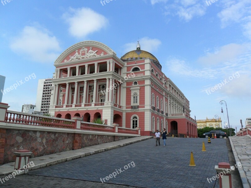 Manaus Brazil Theatre Of Rubber Free Photos