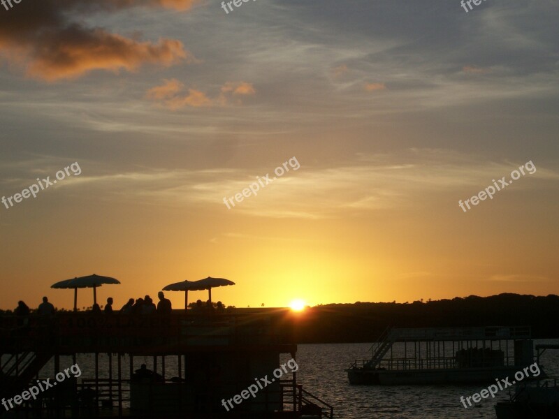 Sunset Paraíba João Pessoa Northeast Brazil