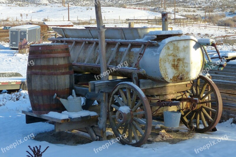 Deadman Ranch Ancient Buildings Wooden Western Style