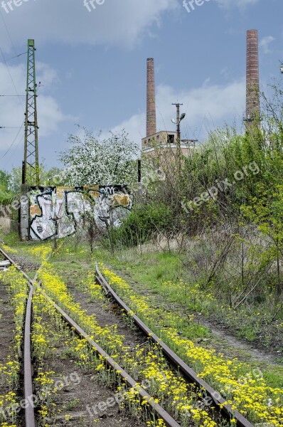 Factory Building Old Industry Rom