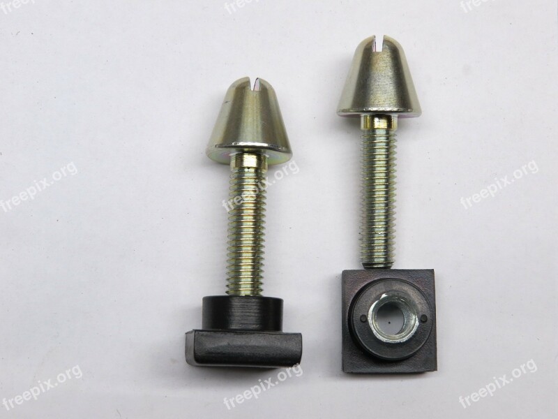 Screw Bolt Nut Locking Pin Free Photos