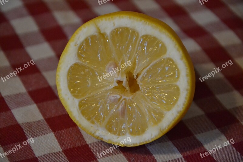 Lemon Butterfly Goes Fruit Vitamin Vitamins