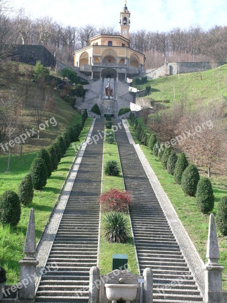 Sanctuary Madonna Del Bosco Imbersago Free Photos