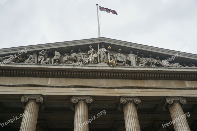 The British Museum United Kingdom Flag Free Photos