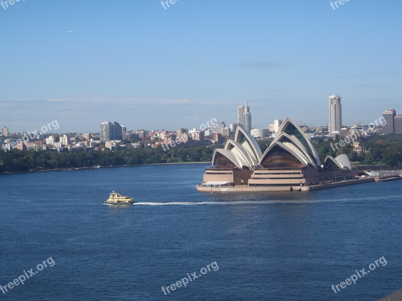 Sydney Opera House Sydney Opera Ship Sydney Harbour Australia