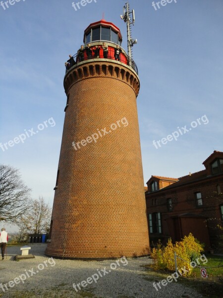 Lighthouse Architecture Building Ocean Shipping