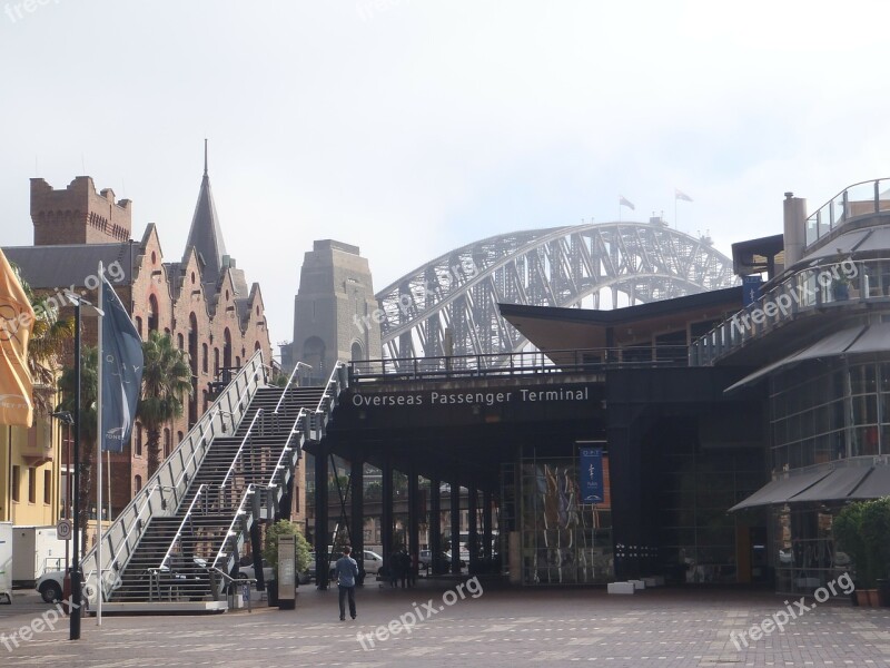 Sydney Australia Bruck Bridge City