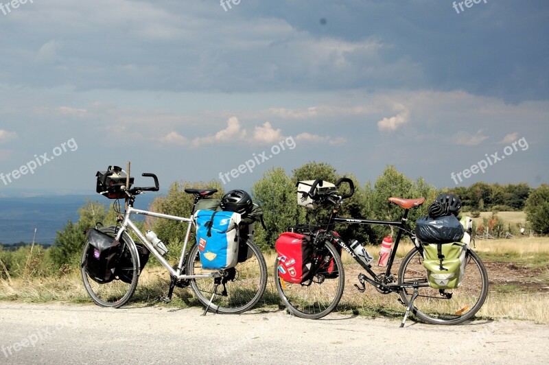 Bike Travel Bicycle Trip Free Photos