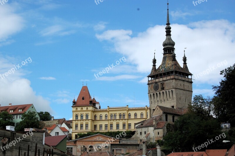 Romania Sighisoara Travel City Free Photos