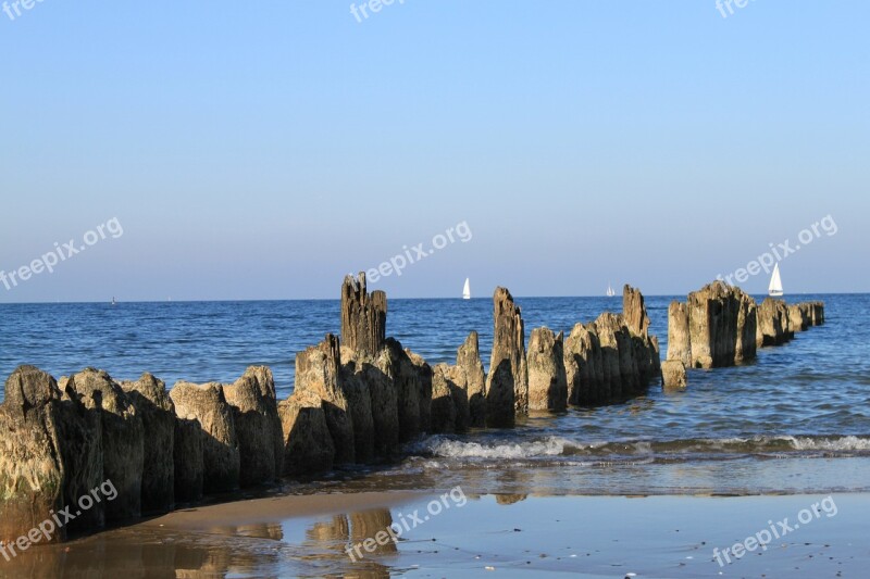 The Baltic Sea Beach Poland Gdańsk Landscape