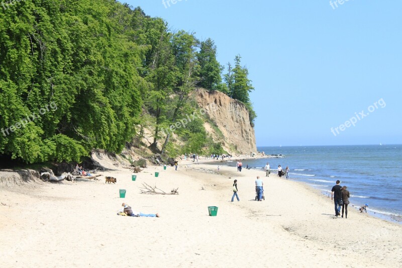 Cliff Gdynia View Nature The Baltic Sea