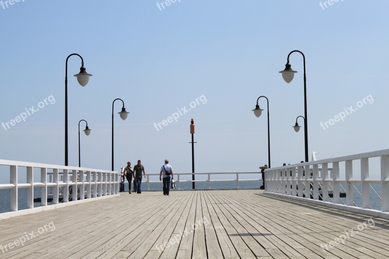 The Pier Lanterns Summer Free Photos