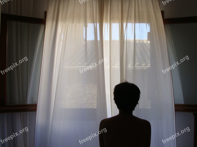 Backlight Loneliness Penumbra Mystery Free Photos