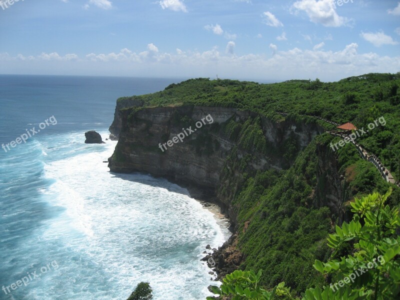 Bali Uluwatu Cliff Free Photos