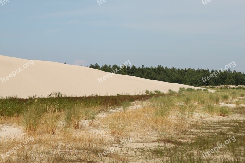 Dune The Mobile Dune The Coast The Baltic Sea Poland