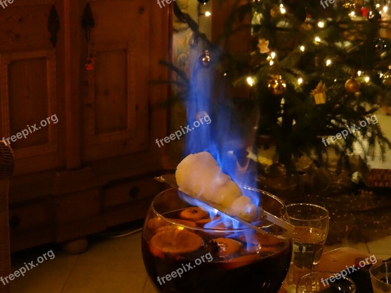 New Year's Eve Feuerzangenbowle New Year's Day Drink Punch