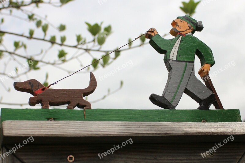 Fretsaw Figure Jigsaw Figure Holzfigur Dog