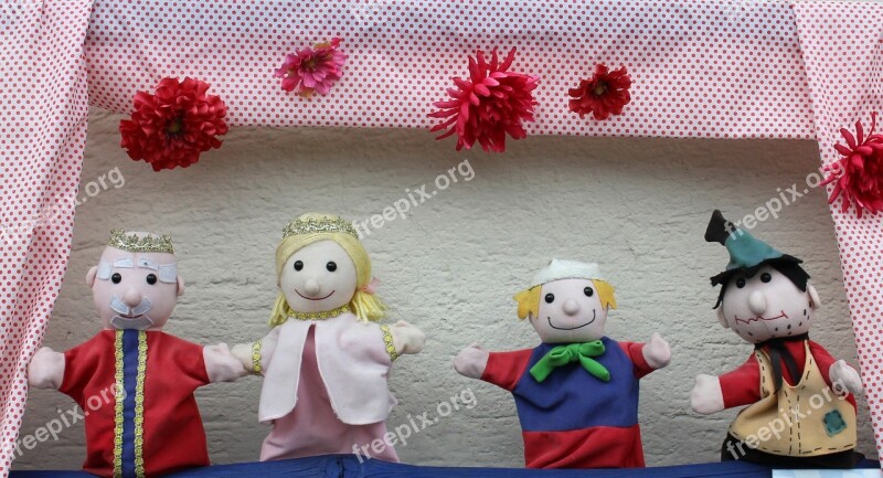 Puppet Theatre Theater Dolls Play Dolls Kasper