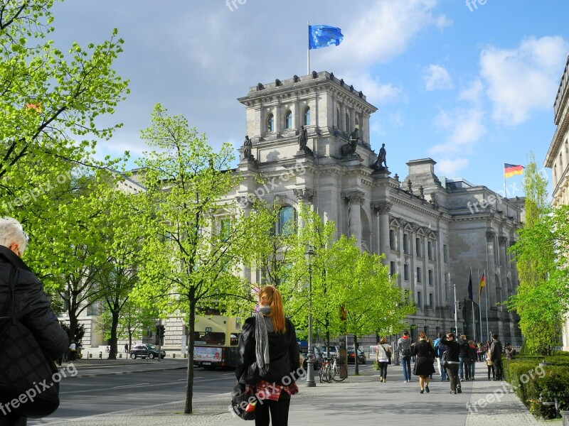 Reichstag Berlin Germany Government District Capital