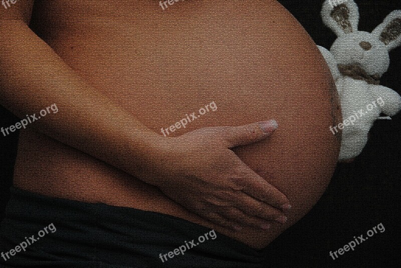 Pregnancy Belly 9 Months Free Photos