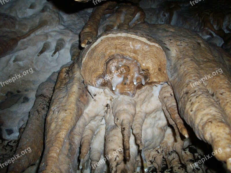 Cave Cave Formations Karst Stalactite Stalactites