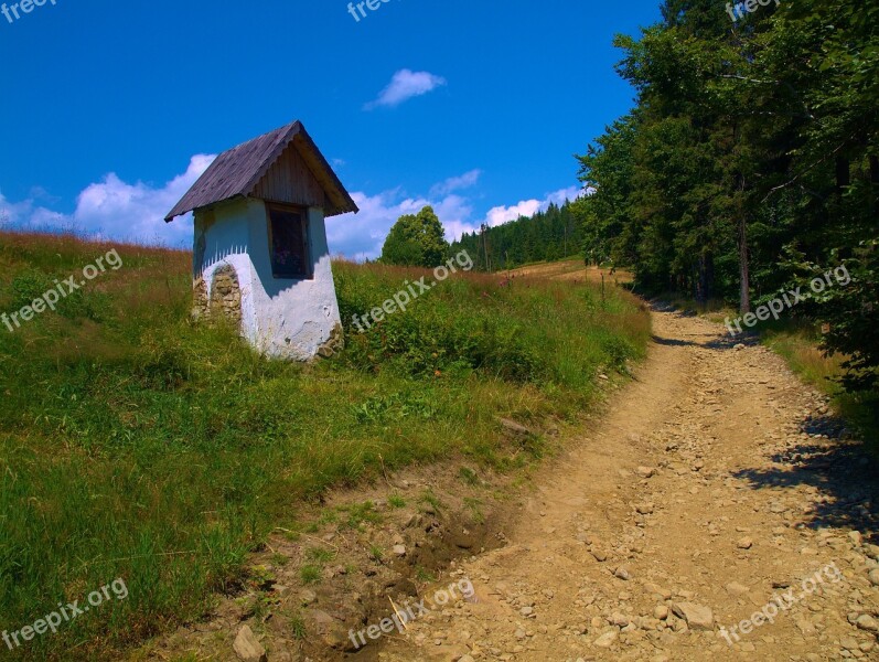 Chapel Wandering Mountains Poland Hiking Trails