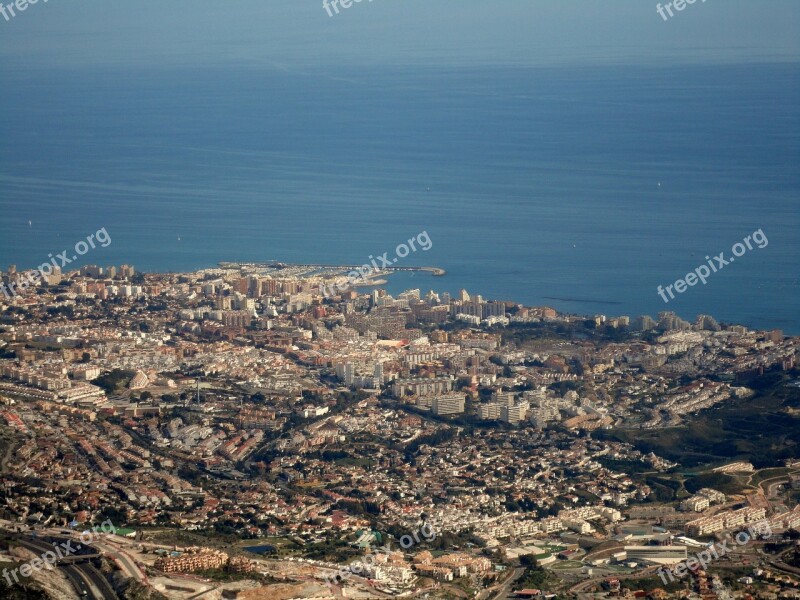 Benalmádena Costa Del Sol Sea Andalusia Spain