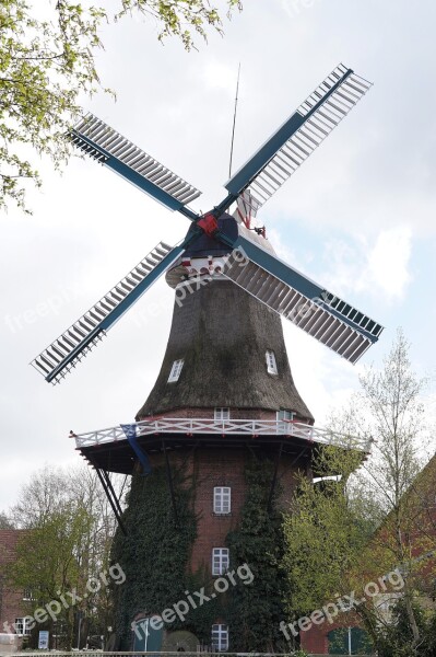 Mill East Frisia Windmill Wing Wind