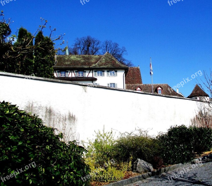 Monastery Capuchin Monastery Monastery Wall Rapperswil Jona St Gallen