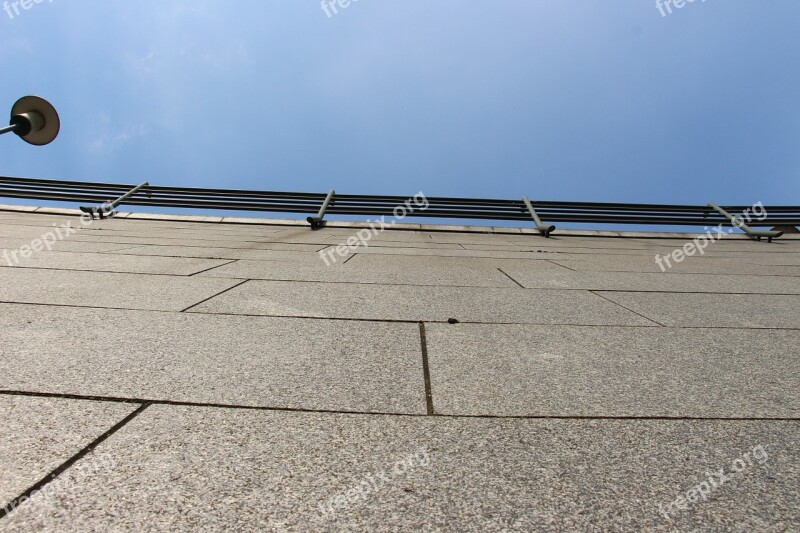 Wall Perspective Masonry Background Building