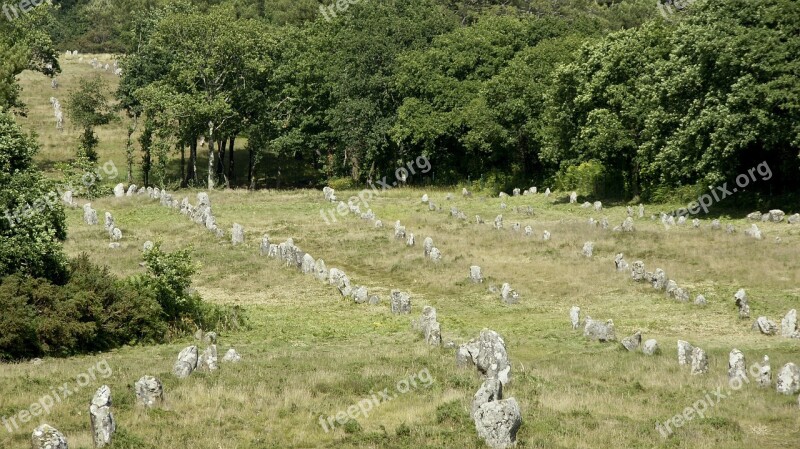 Carnac Alignments Brittany Free Photos