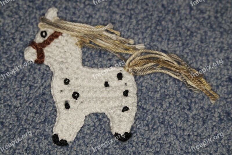 Crochet Horse Crochet Horse Decoration Deco